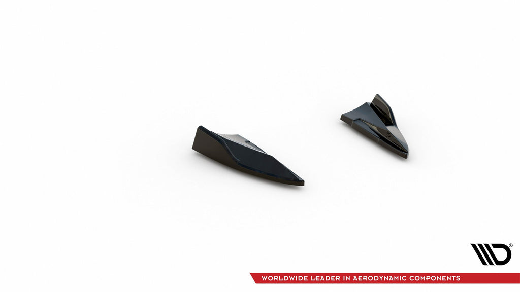 Splitters laterales traseros V.2 Porsche Macan GTS / Sport Design Mk1 Facelift