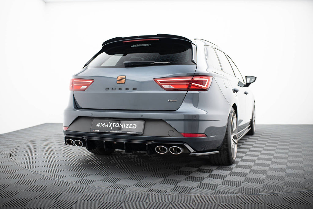 Splitters laterales traseros V.2 Seat Leon Cupra Mk3 Facelift Sportstourer