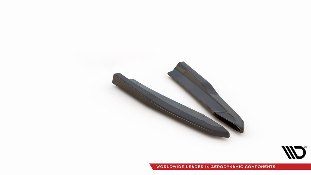 Splitters laterales traseros V.2 Skoda Octavia RS Familiar / Liftback Mk4 / Mk4 Facelift