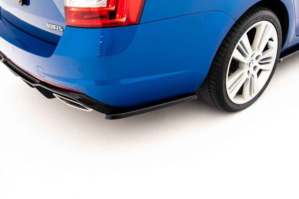 Splitters laterales traseros V.2 Skoda Octavia RS Mk3 / Mk3 Facelift Hatchback / Kombi