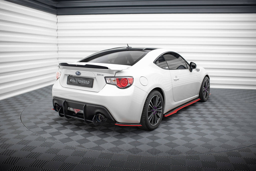 Splitters laterales traseros V.2 Subaru BRZ Mk1 / Mk1 Facelift