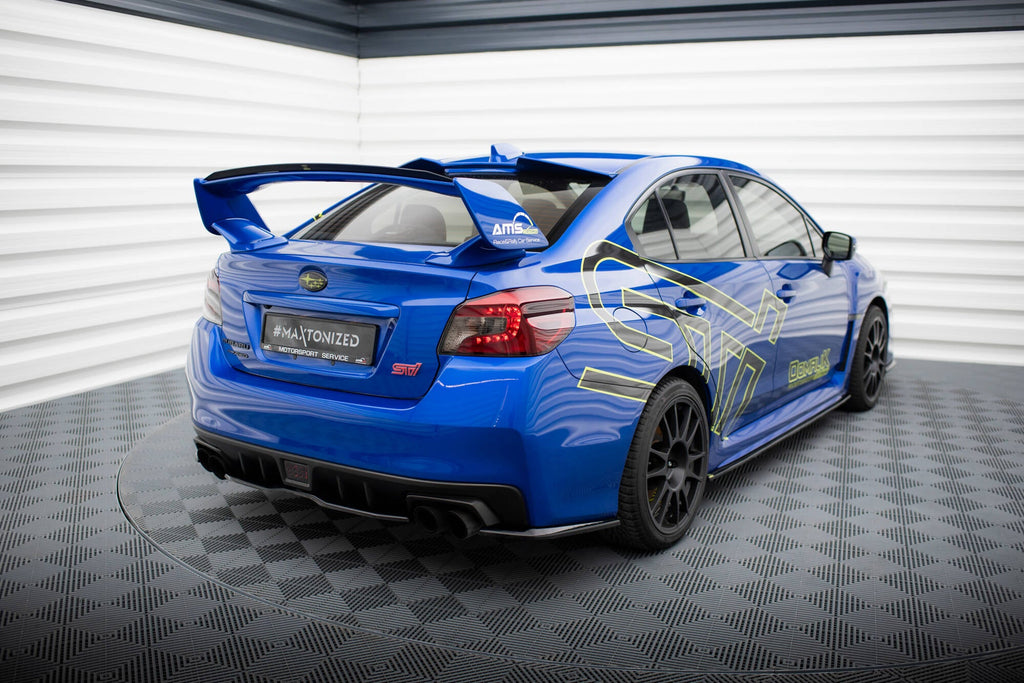 Splitters laterales traseros V.2 Subaru WRX STI Mk1