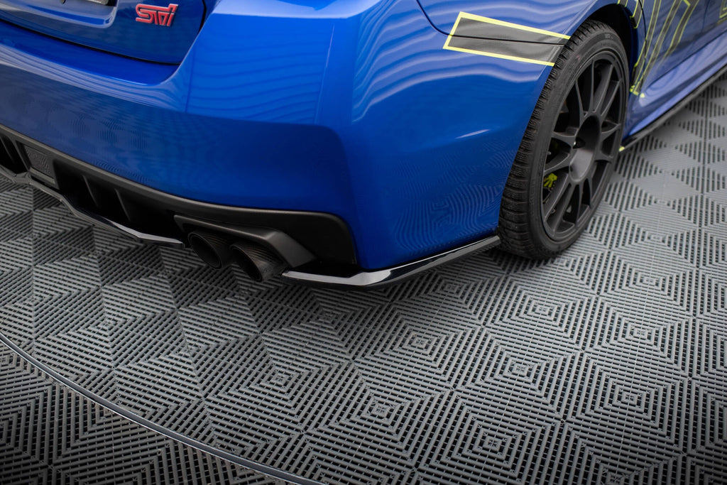 Splitters laterales traseros V.2 Subaru WRX STI Mk1