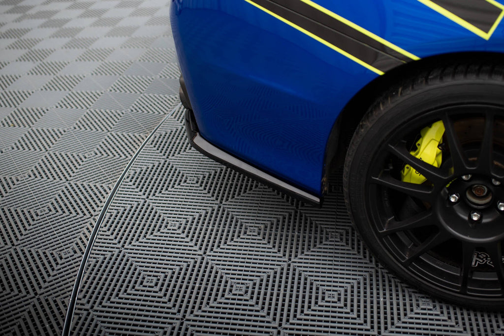 Splitters laterales traseros V.2 Subaru WRX STI Mk1