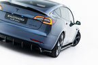 Splitters laterales traseros V.2 Tesla Model 3