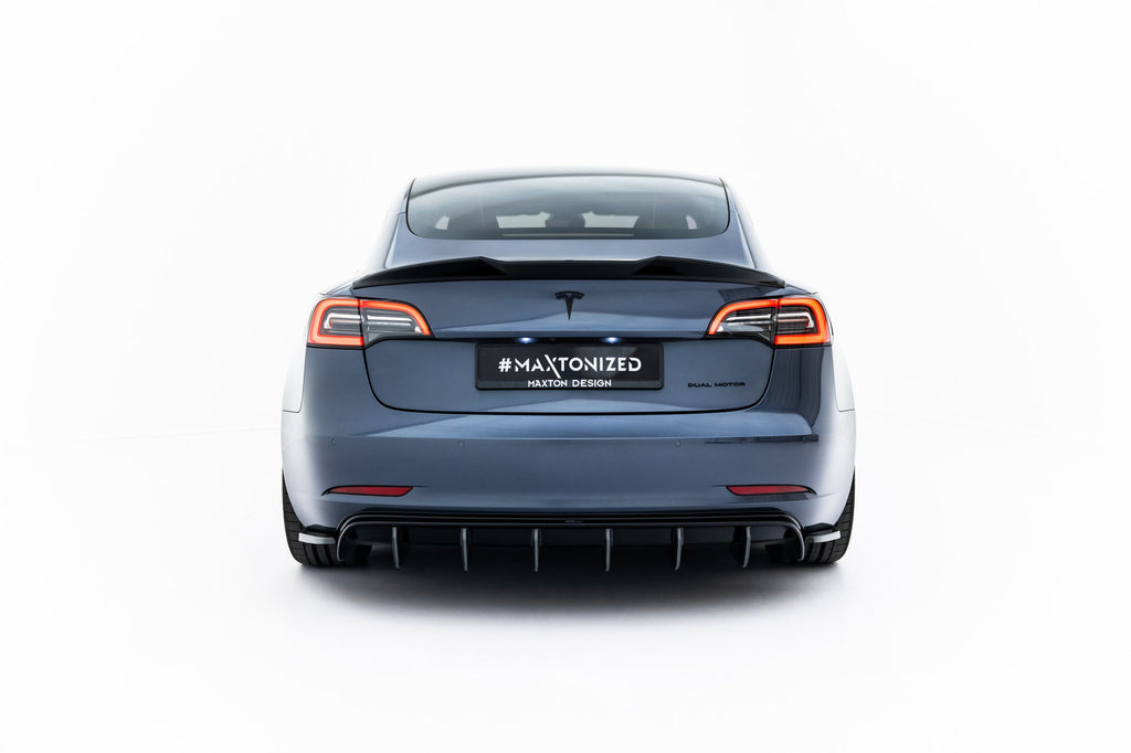 Splitters laterales traseros V.2 Tesla Model 3