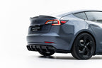 Splitters laterales traseros V.2 Tesla Model 3