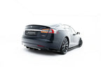 Splitters laterales traseros V.2 Tesla Model S Mk1