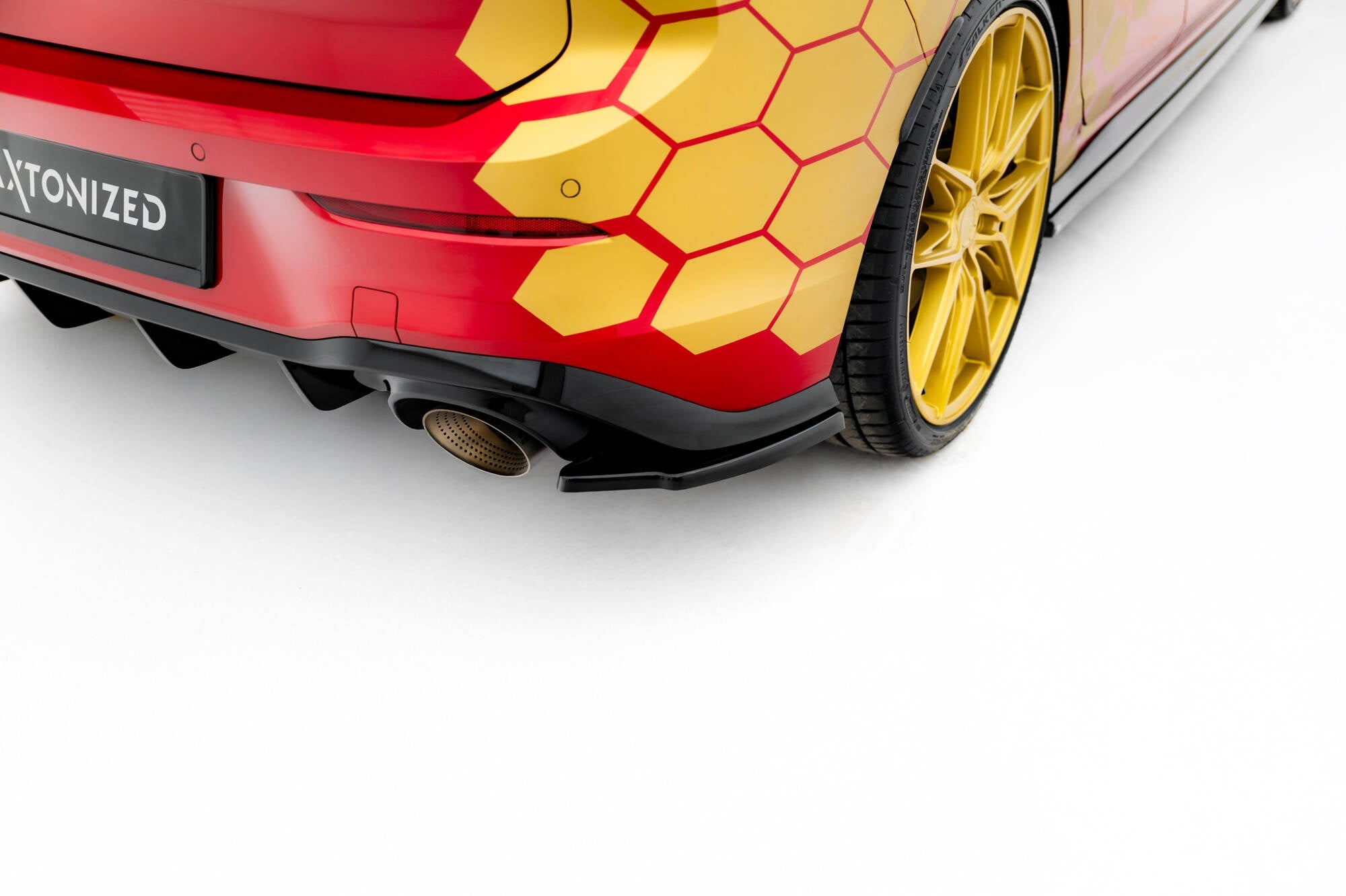 Splitters laterales traseros V.2 Volkswagen Golf GTI Clubsport Mk8 Facelift