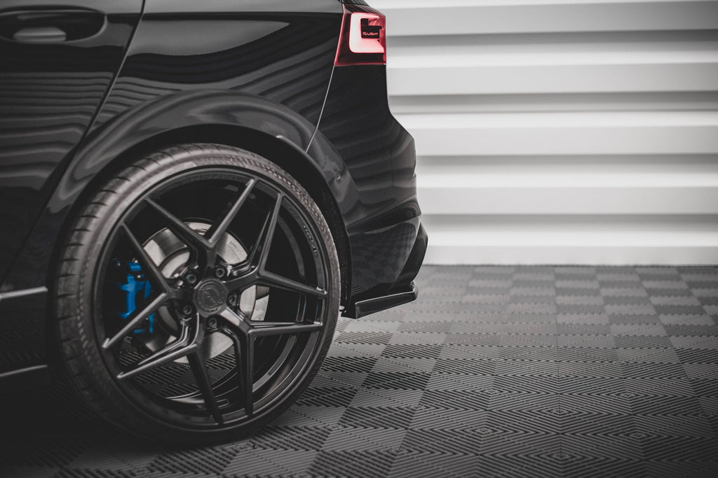 Rear Side Splitters V.2 Volkswagen Golf R Hatchback Mk8 Facelift