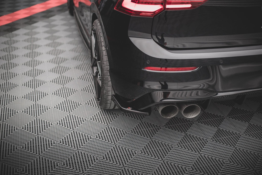 Rear Side Splitters V.2 Volkswagen Golf R Hatchback Mk8 Facelift