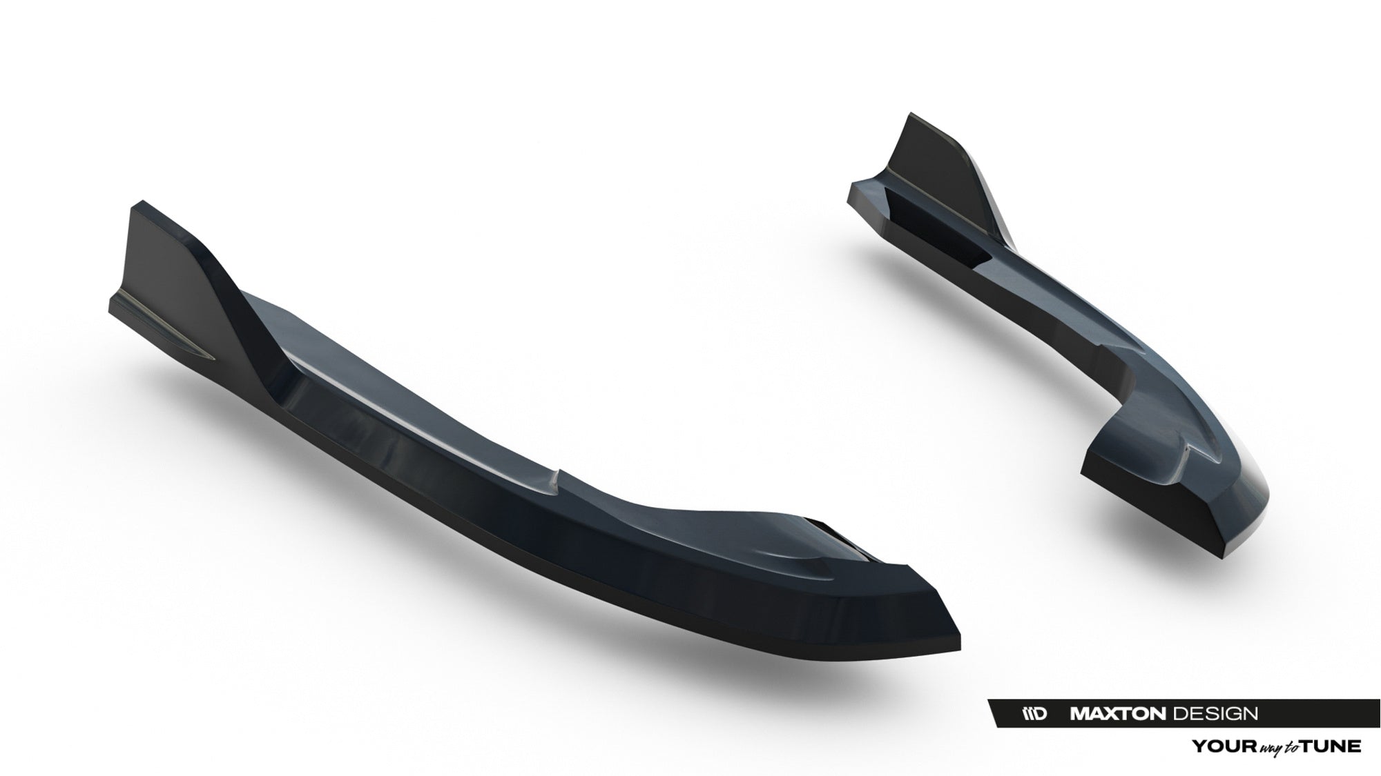 Splitters laterales traseros V.2 Volkswagen Golf R Variant Mk8 / Mk8 Facelift