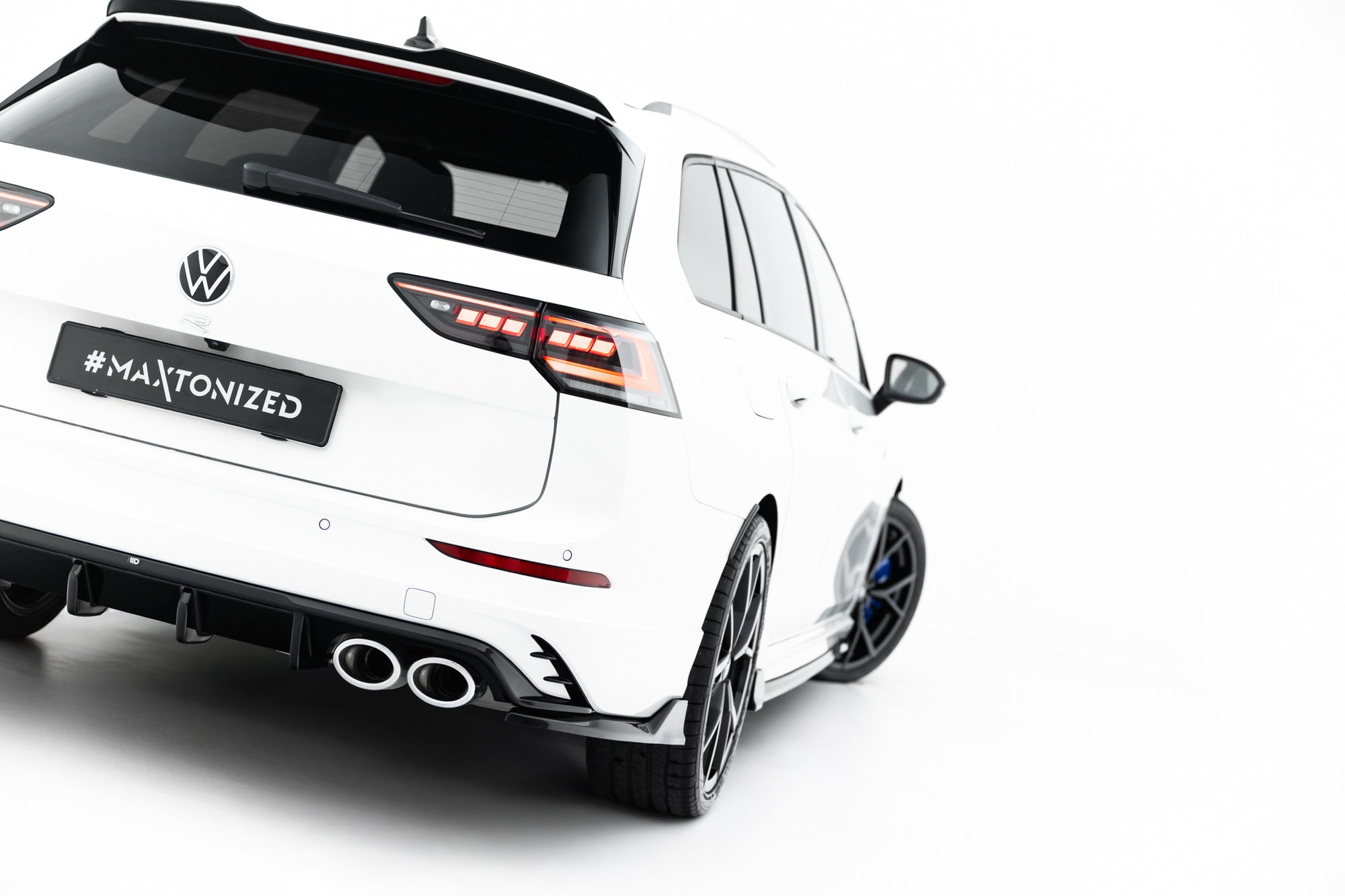Splitters laterales traseros V.2 Volkswagen Golf R Variant Mk8 / Mk8 Facelift