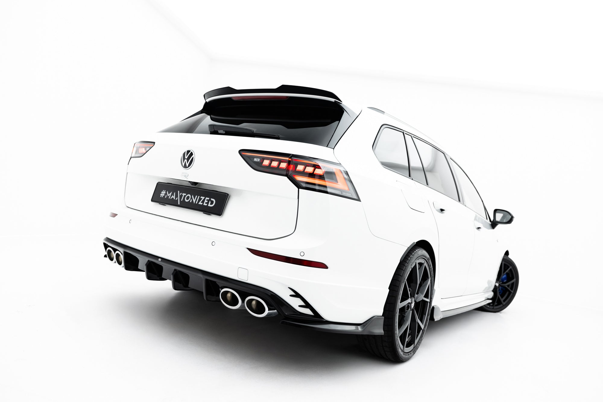 Splitters laterales traseros V.2 Volkswagen Golf R Variant Mk8 / Mk8 Facelift
