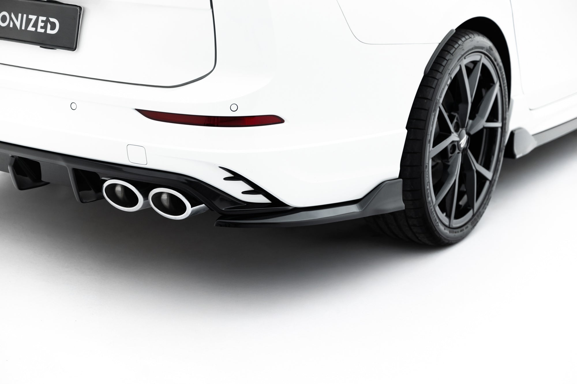 Splitters laterales traseros V.2 Volkswagen Golf R Variant Mk8 / Mk8 Facelift