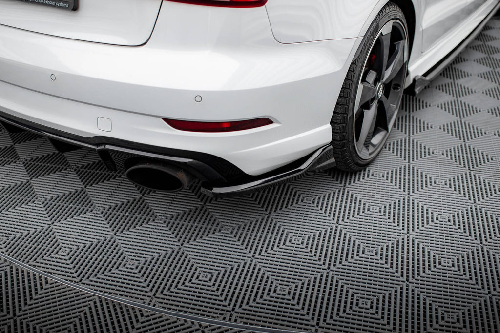 Splitters laterales traseros V.3 Audi RS3 Berlina / Sedán 8V Facelift