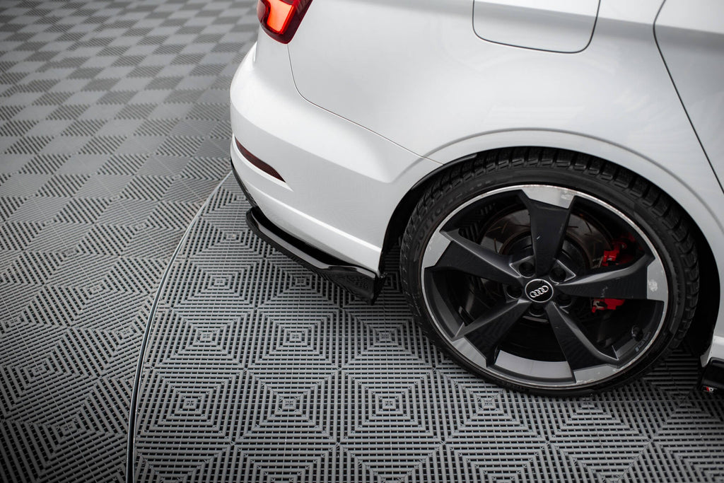 Splitters laterales traseros V.3 Audi RS3 Berlina / Sedán 8V Facelift