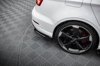 Splitters laterales traseros V.3 Audi RS3 Berlina / Sedán 8V Facelift