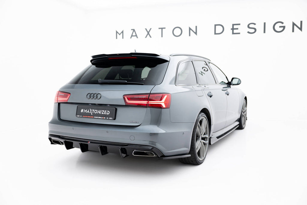Splitters laterales traseros V.3 Audi S6 / A6 S-Line / A6 C7 Facelift