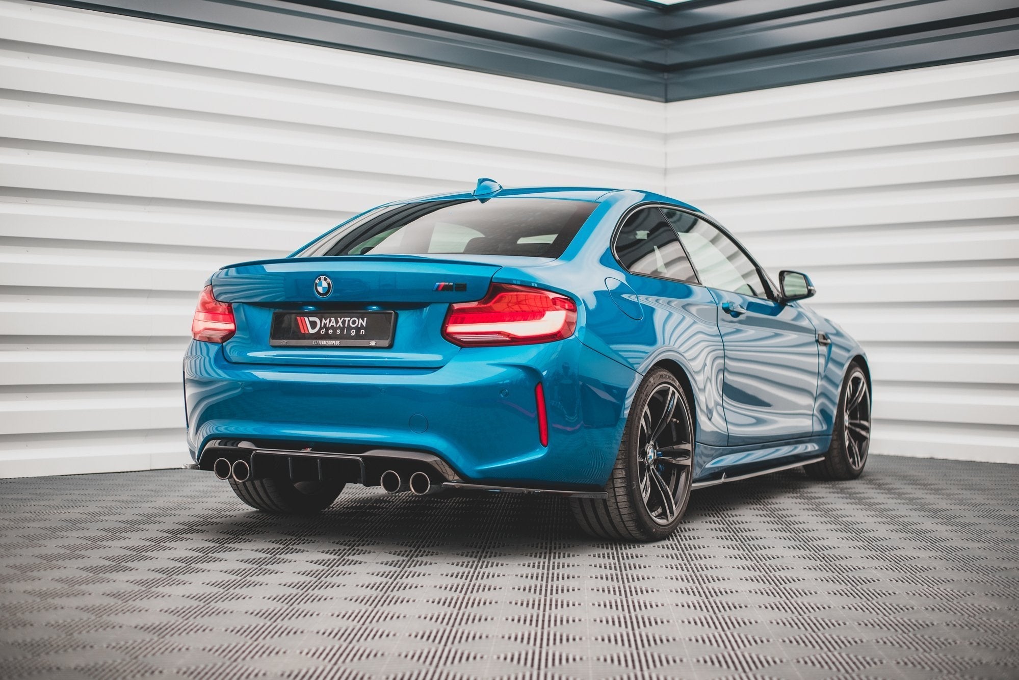 Splitters laterales traseros V.3 BMW M2 F87