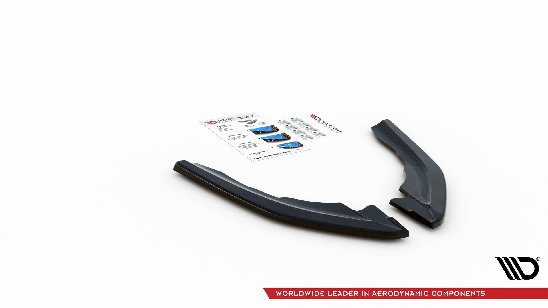 Splitters laterales traseros V.3 BMW M2 F87