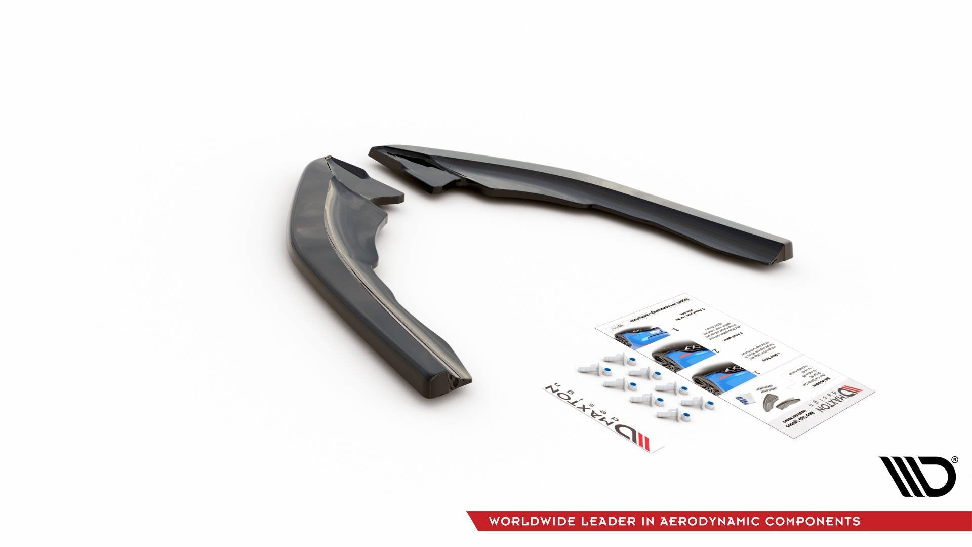 Splitters laterales traseros V.3 BMW M2 F87