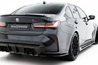Splitters laterales traseros V.3 BMW M3 Berlina / Sedán / Touring G80 / G81