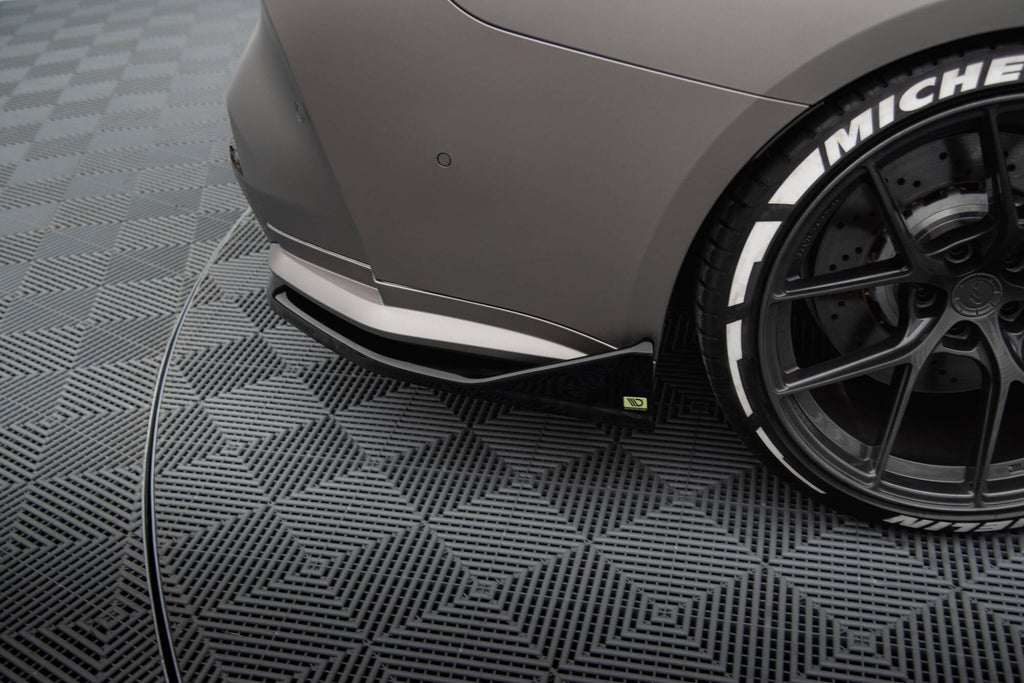 Splitters laterales traseros V.3 CSL Look BMW M4 G82 / G82 Facelift