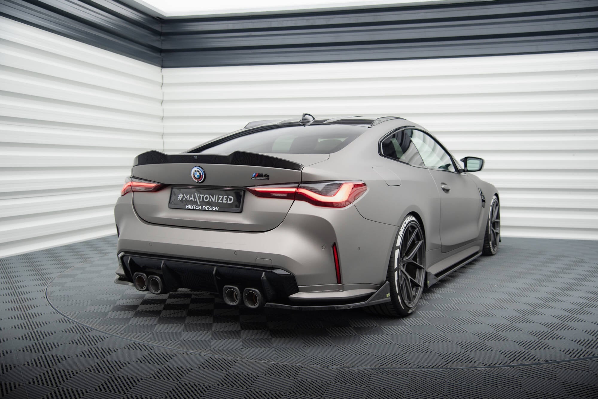 Splitters laterales traseros V.3 CSL Look BMW M4 G82 / G82 Facelift