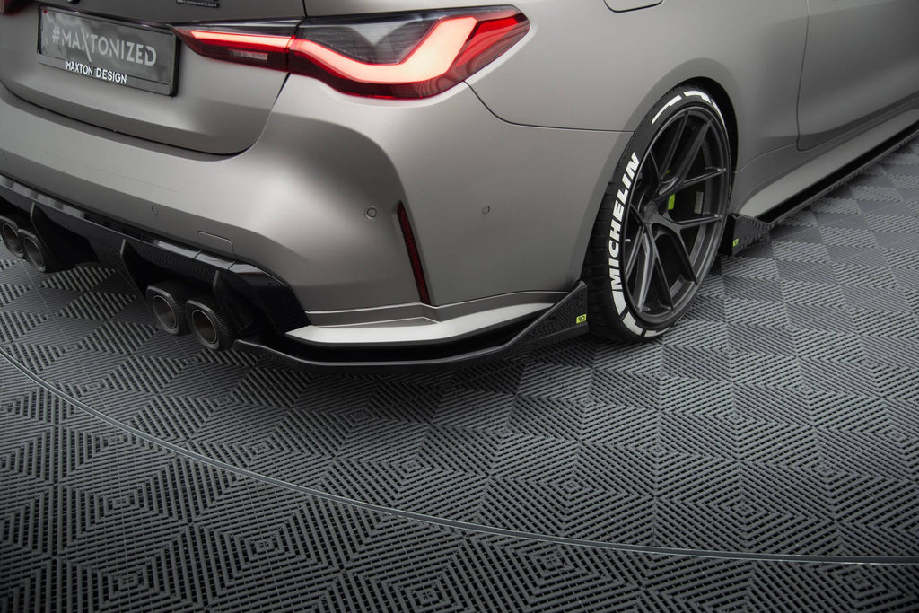 Splitters laterales traseros V.3 CSL Look BMW M4 G82 / G82 Facelift
