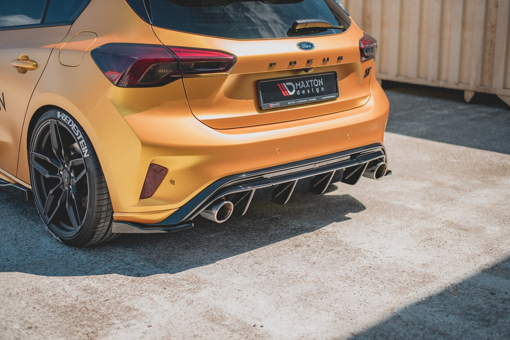 Splitters laterales traseros V3 DO Añadido V3 Ford Focus Hatchback ST Mk4