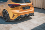 Splitters laterales traseros V3 DO Añadido V3 Ford Focus Hatchback ST Mk4
