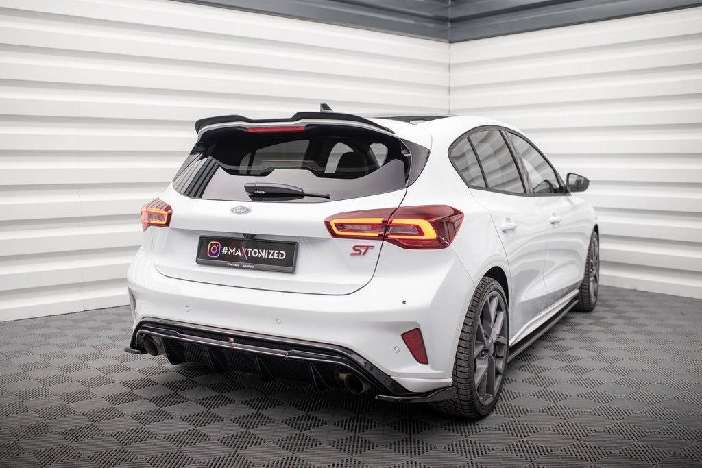 Splitters laterales traseros V3 DO Añadido V3 Ford Focus Hatchback ST Mk4