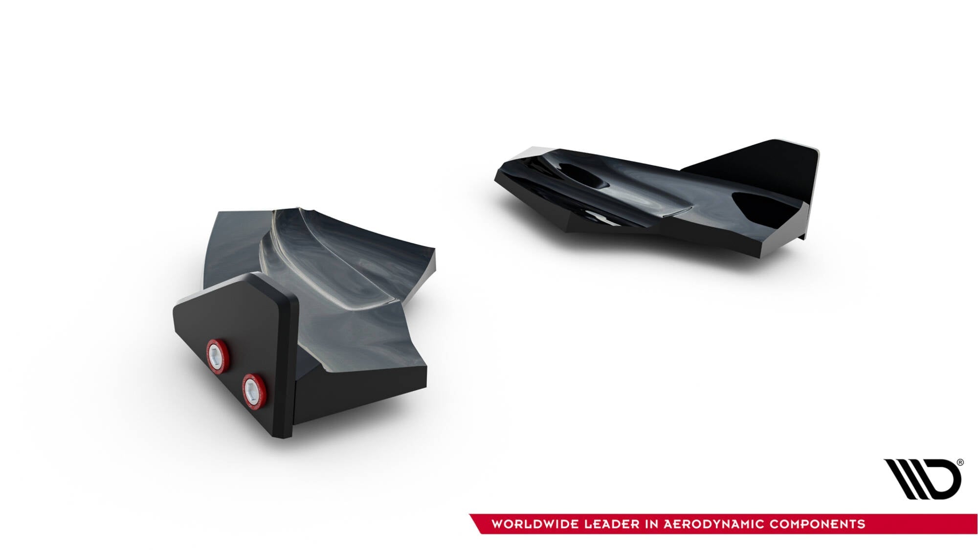Splitters laterales traseros V.3 + Flaps Ford Fiesta ST Mk7 Facelift