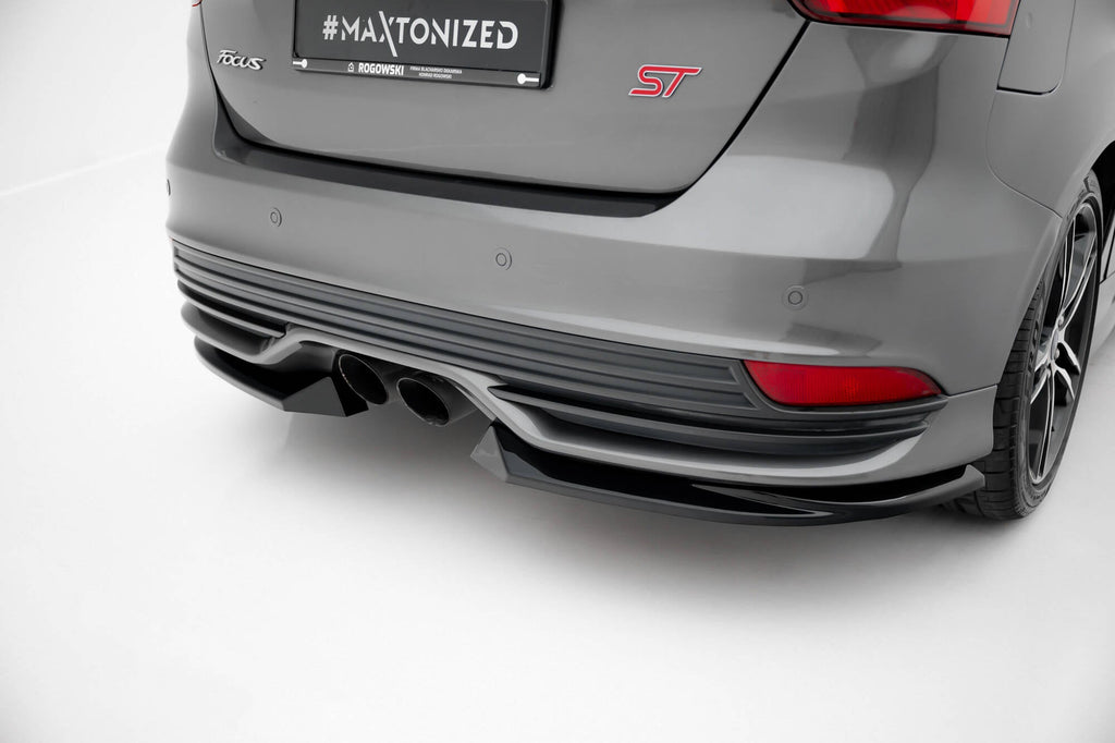 Splitters laterales traseros V.3 Ford Focus ST Mk3 Facelift