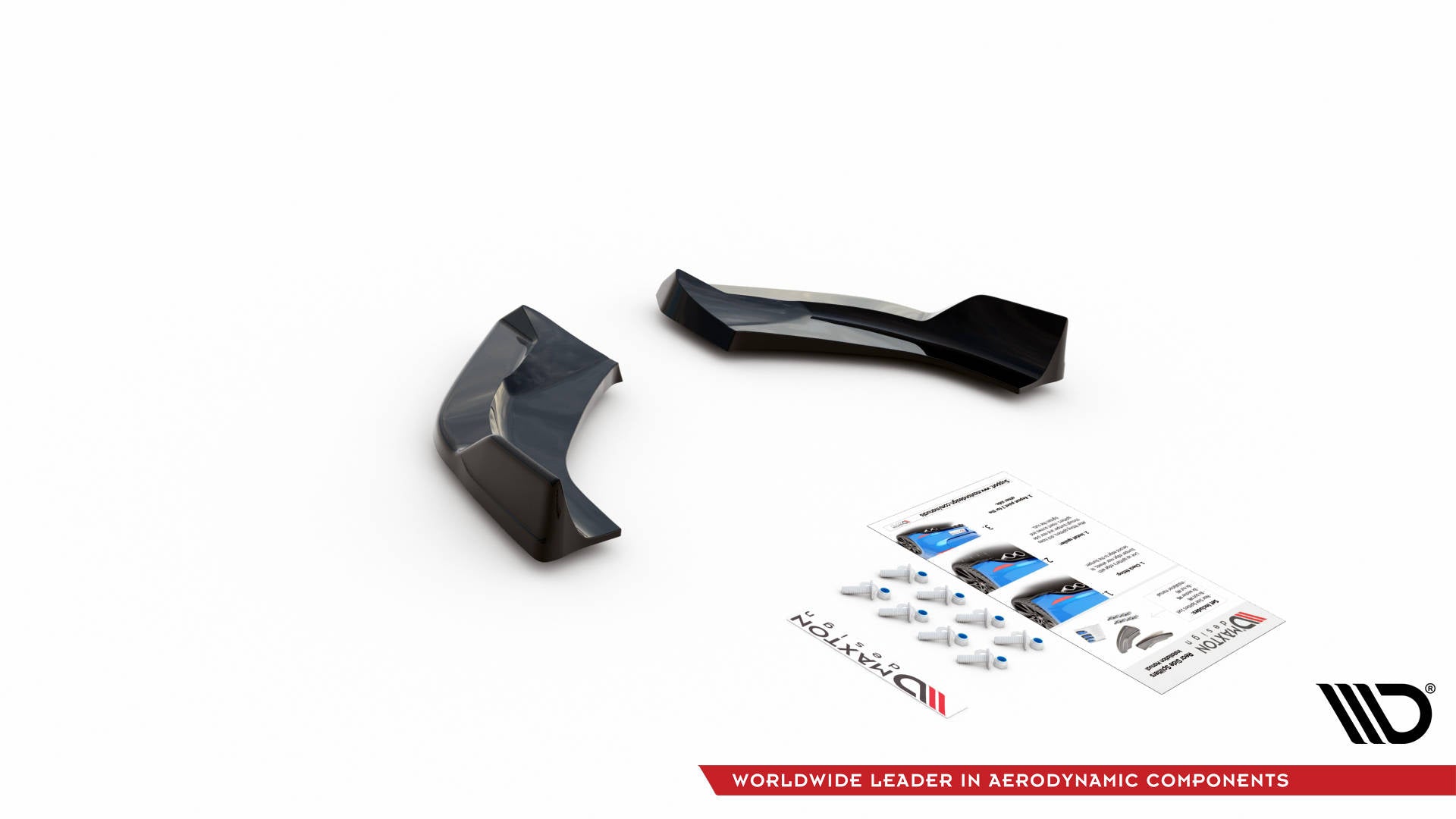 Splitters laterales traseros V.3 Hyundai I30 N Hatchback Mk3 Facelift