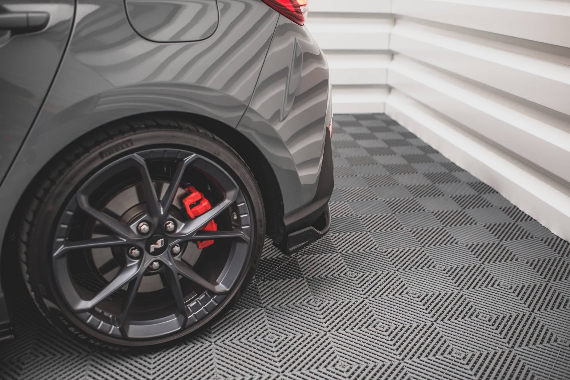 Splitters laterales traseros V.3 Hyundai I30 N Hatchback Mk3 Facelift