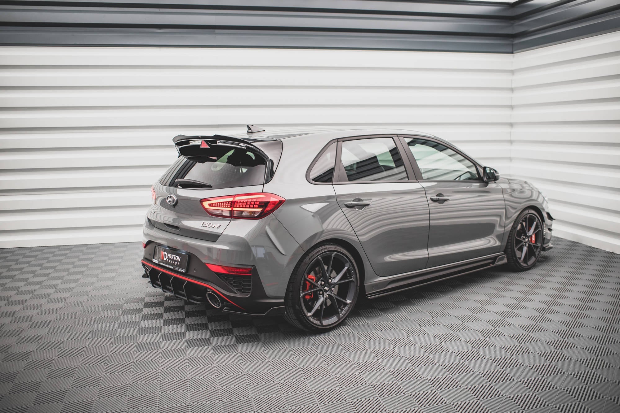 Splitters laterales traseros V.3 Hyundai I30 N Hatchback Mk3 Facelift