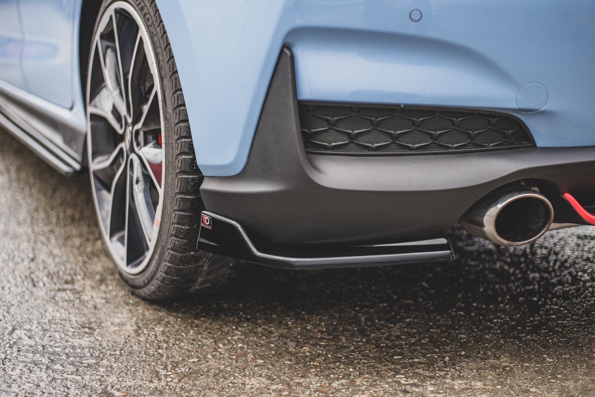Splitters laterales traseros V.3 Hyundai I30 N Mk3 Hatchback