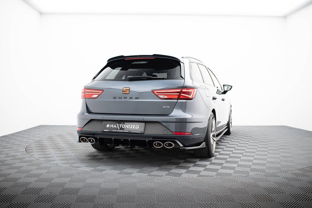 Splitters laterales traseros V.3 Seat León Cupra Mk3 FL Sportstourer