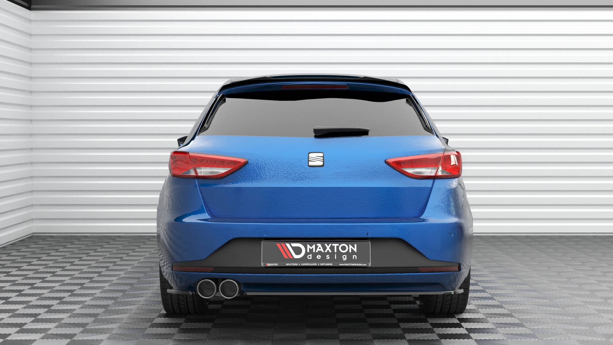 Splitters laterales traseros V.3 Seat León FR Sportstourer Mk3