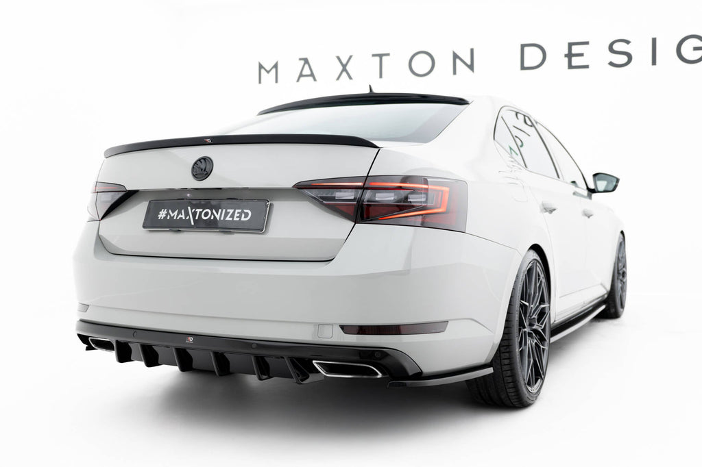 Rear Side Splitters V.3 Skoda Superb Liftback / Estate Mk3