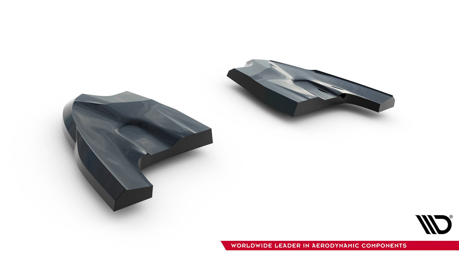 Splitters laterales traseros V.3 Volkswagen Golf GTI Clubsport Mk8 Facelift