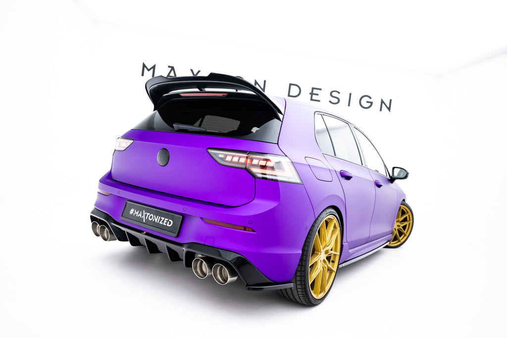 Rear Side Splitters V.3 Volkswagen Golf R Hatchback Mk8 Facelift
