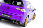 Rear Side Splitters V.3 Volkswagen Golf R Hatchback Mk8 Facelift