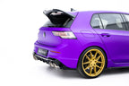 Rear Side Splitters V.3 Volkswagen Golf R Hatchback Mk8 Facelift