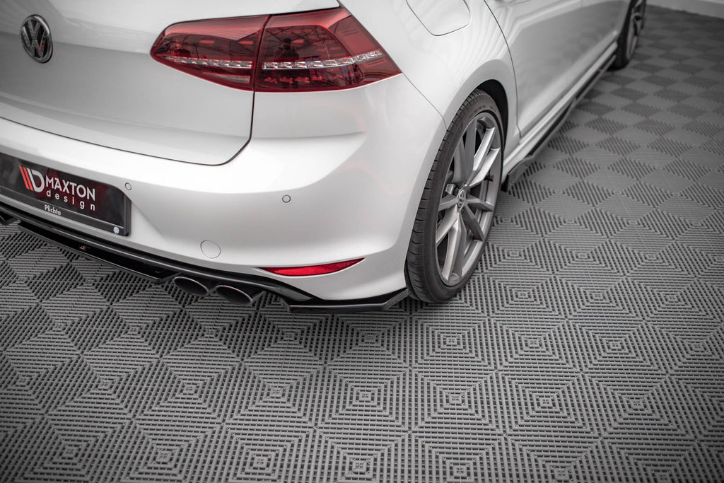 Rear side splitters V.3 Volkswagen Golf R Mk7