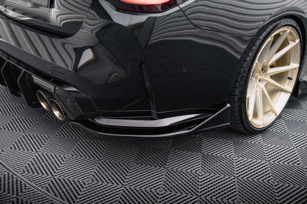 Splitters laterales traseros V.4 BMW M4 G82 / G82 Facelift