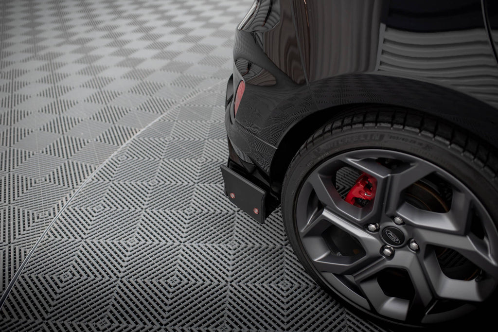 Splitters laterales traseros V.4 + Flaps Ford Fiesta ST Mk8