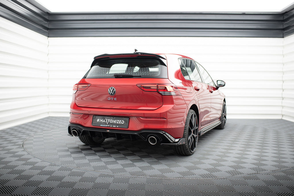 Splitters laterales traseros V.4 + Flaps Volkswagen Golf GTI / GTE Mk8